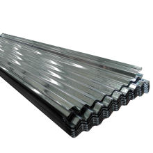 steel structure house wall sheet 1mm thick full hard skin pass galvanized  corrugated curved sheets